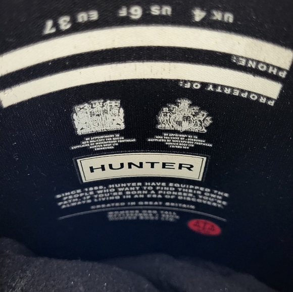 Hunter Tall Rain Boots - Picture 3 of 16